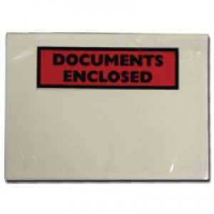 Image of Tenzalope Documents Enclosed Self-Adhesive DL Document Envelopes Pack of 1000