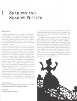 Image of Shadow Puppets and Shadow Play by David Currell Hardback