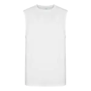 Image of AWDis Just Cool Mens Smooth Sports Vest (S) (Arctic White)