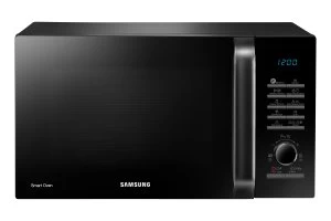 Image of Samsung Black MW5100H Convection MWO with Sensor, 28 L