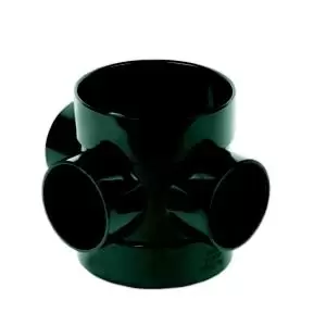 Image of Floplast Ring Seal Soil Black Boss Pipe, (Dia)110mm (L)141mm