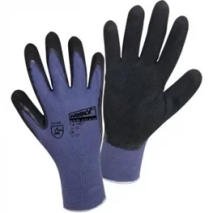 Image of L+D worky ECO LATEX FOAM 14901-8 Rayon Protective glove Size 8, M EN 388 CAT II 1 Pair