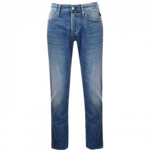 Image of Replay Newbill Jeans Mens - Light Wash