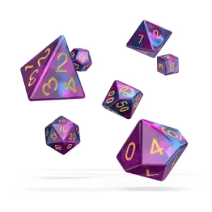 Image of Oakie Doakie Dice RPG Set Gemidice (Amethyst)
