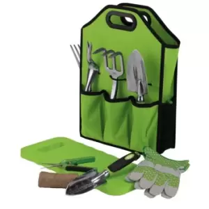 Image of Draper Aluminium Garden Tool Set with Storage Bag (11 Piece)