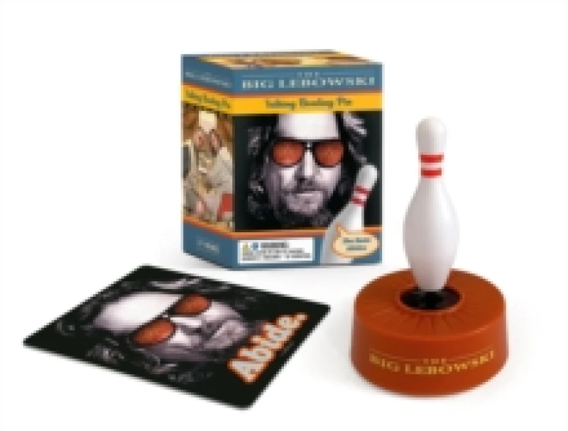 Image of The Big Lebowski Talking Bowling Pin : The Dude Abides Multiple-component retail product