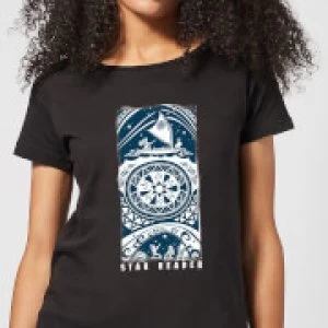 Image of Moana Star Reader Womens T-Shirt - Black - XL