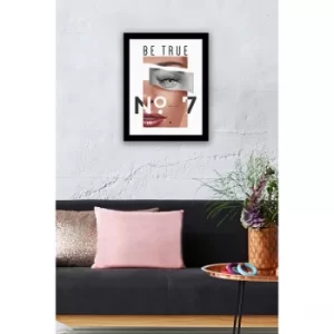 Image of SC0050 Multicolor Decorative Framed MDF Painting