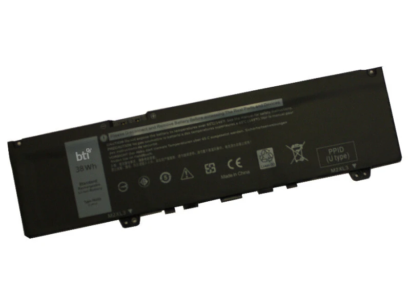 Image of BTI 39DY5 compatible 38Wh 3-cell battery for Dell Inspiron 5370 7370 7