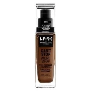 Image of NYX Professional Makeup Cant Stop Foundation Cocoa
