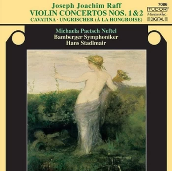 Image of Joseph Joachim Raff Violin Concertos Nos 1 & 2 by Joseph Joachim Raff CD Album