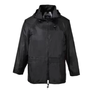 Image of Classic Mens Rain Jacket Black M