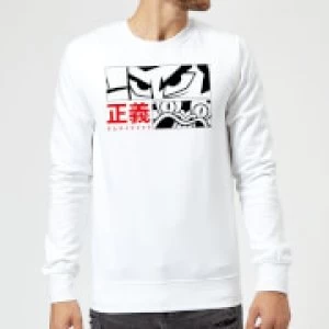 Image of Samurai Jack Arch Nemesis Sweatshirt - White - M