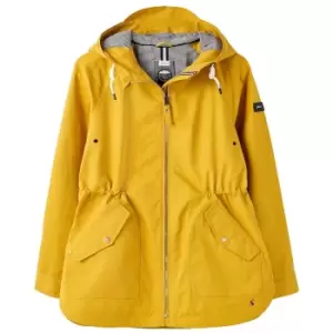 Image of Joules Womens Shoreside Coastal Waterproof Jacket Antique Gold 18