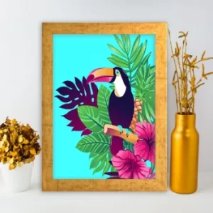 Image of AC39063206512 Multicolor Decorative Framed MDF Painting