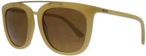 Image of DKNY DY4146 Sunglasses Brown Yellow 3733/73 53mm
