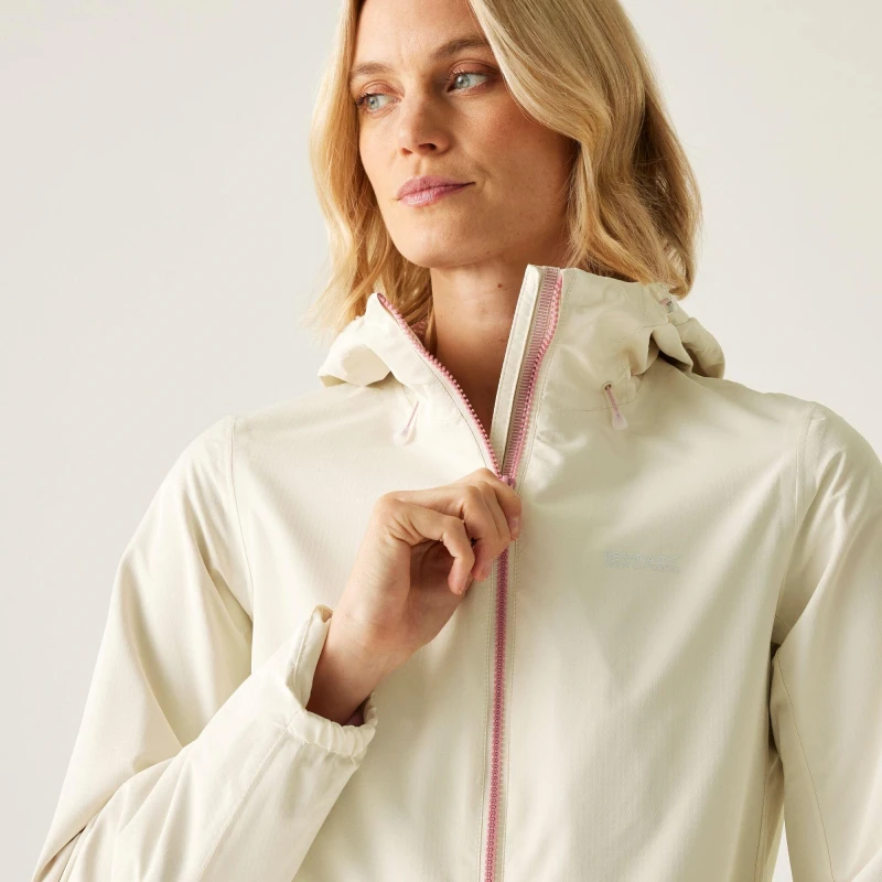 Image of Womens waterproof jacket Regatta Hamara IV Jaune Female 40