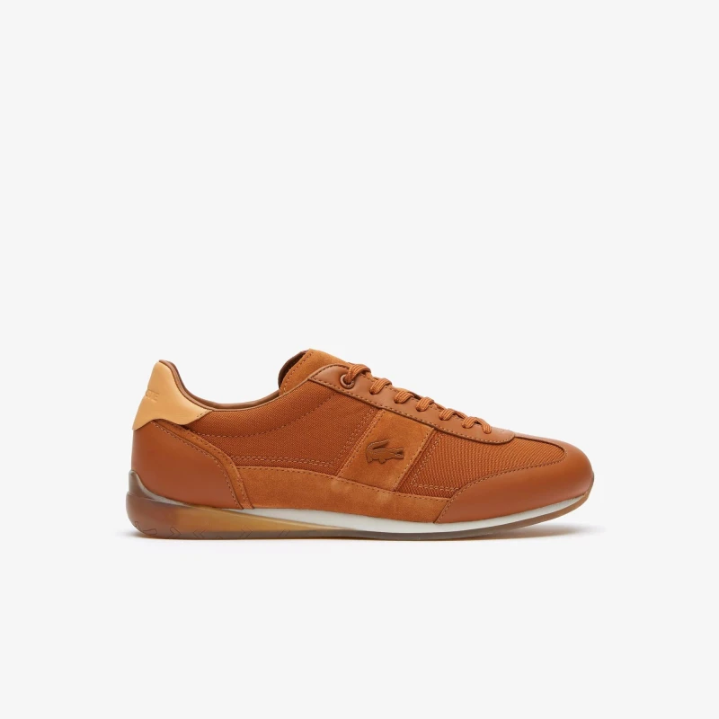 Image of Lacoste Angula Trainers - Brown Brown 6