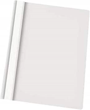 Image of Esselte Flat File A4 Polypropylene White Pack 25