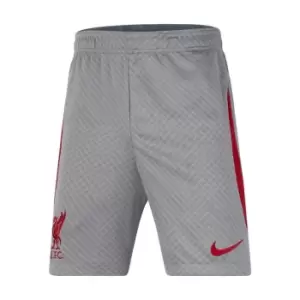 Image of Nike Liverpool Strike Shorts Juniors - Grey