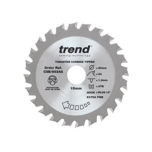 Image of Trend CraftPro Mini Saw Blade 85 x 10mm x 20T