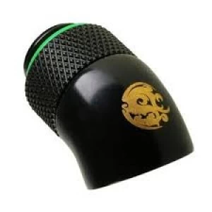 Image of Bitspower G 1/4" Rotary 45 Degree IG 1/4" Adapter - Black Matte Finish