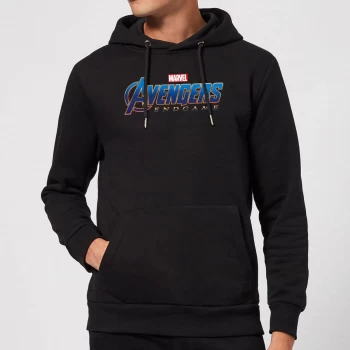 Image of Avengers Endgame Logo Hoodie - Black - S