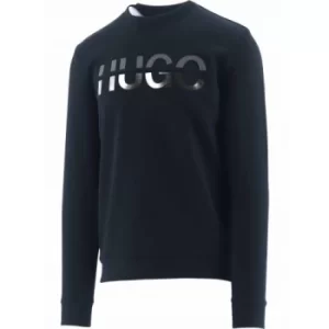 Image of HUGO Dark Blue Derglas Sweatshirt