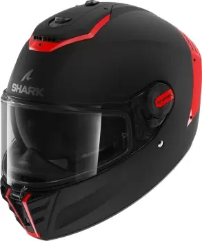 Image of Shark Spartan RS Blank Helmet, black-red, Size S, black-red, Size S