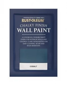 Image of Rust-Oleum Chalky Finish Wall Paint Tester Sachet ; Cobalt