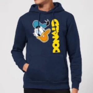 Image of Disney Donald Duck Face Hoodie - Navy - M