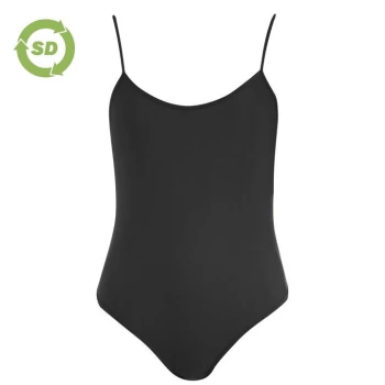 Image of SoulCal Low Back Swimsuit - Black
