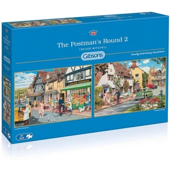 Image of The Postmans Round 2 Jigsaw Puzzle - 2x500 Pieces