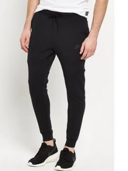 Image of Nike Tech Fleece Joggers, Black, Size S, Men