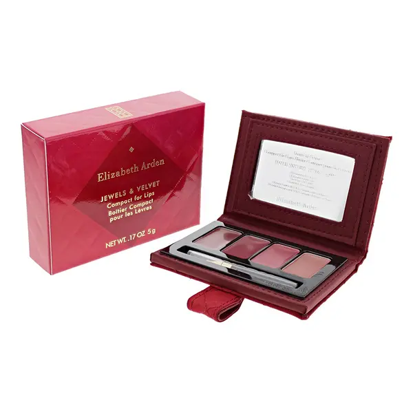 Image of Eizabeth Arden Jewels Velvet Lipstick Palette 5g