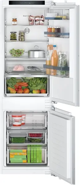 Image of Bosch Serie 4 KIN86HFE0 260L Frost Free Integrated Fridge Freezer