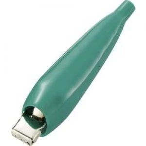 Image of Alligator clip Green Max. clamping range 5mm Length 80 mm KSS