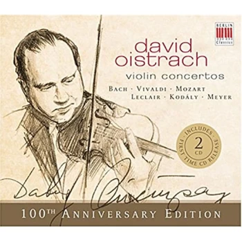 Image of Various Composers - Violin Concertos (Oistrach) CD