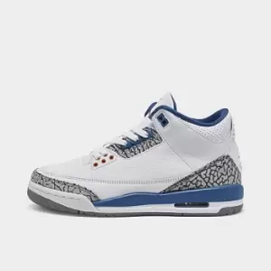 Image of Big Kids Air Jordan Retro 3 Basketball Shoes