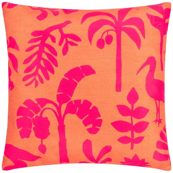 Image of furn. Marula Tropical Filled Outdoor Cushion - Pink 5025532799715