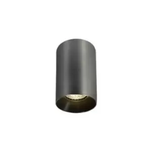 Image of Larissa Lighting - Larissa Kiten Surface Mounted Ceiling Lamp Metal Grey GU10 10W Dark Light