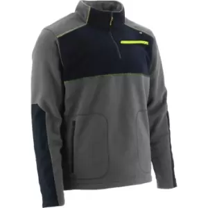 Image of Caterpillar Argo 1/4 Zip Fleece Dark Shadow M