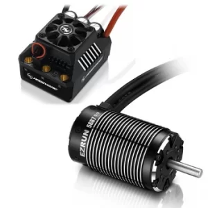 Image of Hobbywing Combo Ezrun Max6 Esc 5687-1100Kv Motor (Black)