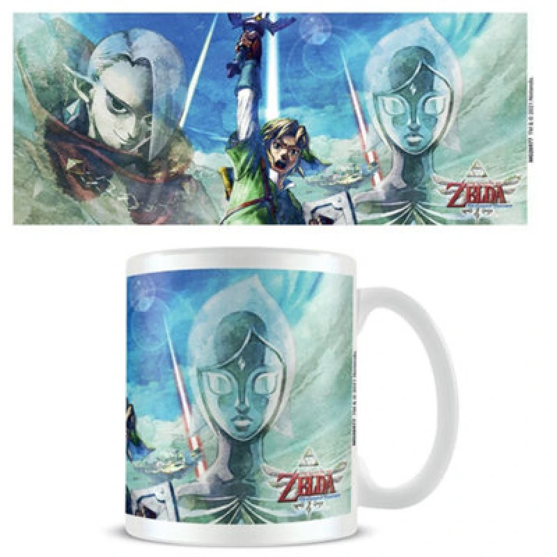 Image of The Legend Of Zelda The Legend Of Zelda Skyward Sword Trio Mug Multi One Size Unisex 5059958393431