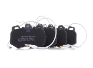 Image of RIDEX Brake pad set PEUGEOT,CITROEN 402B0708 424880,425037,425039 425077,425082,425282,95611498,95616818,95647733,424880,425037,425039,425077,425082