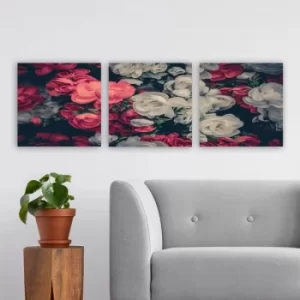 Image of P181936 Multicolor Decorative Canvas Painting (3 Pieces)