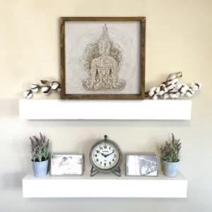 Image of MZM246 Multicolor Decorative Framed MDF Painting