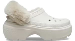 Image of Crocs Stomp Lined Clogs Unisex Stucco W8/M7