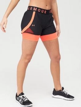 Image of Urban Armor Gear Play Up 2-In-1 Shorts - Black/Pink