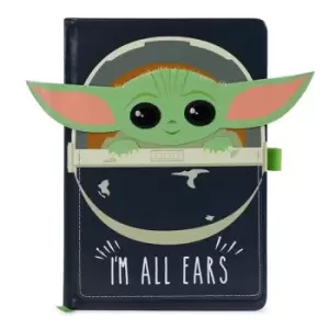 Image of Star Wars The Mandalorian Premium Notebook A5 I'm All Ears